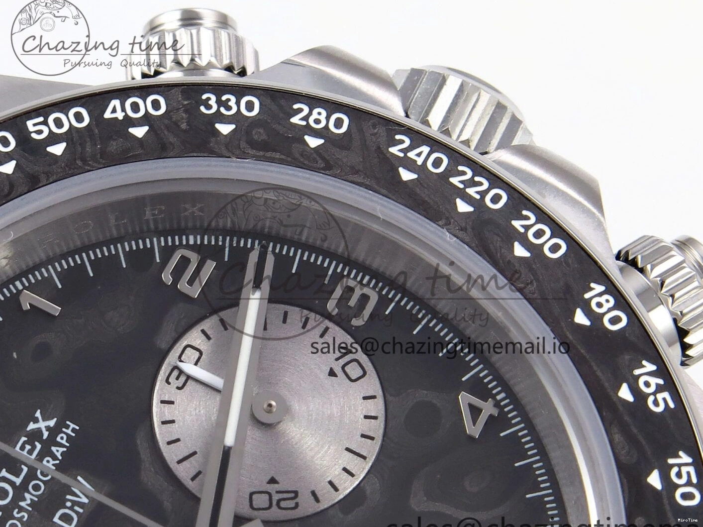 MiroTime 0321 Daytona EXCEPTIONAL-1 DIWF Best Edition Gray Dial on Black Nylon Strap SH Vibrant 1010